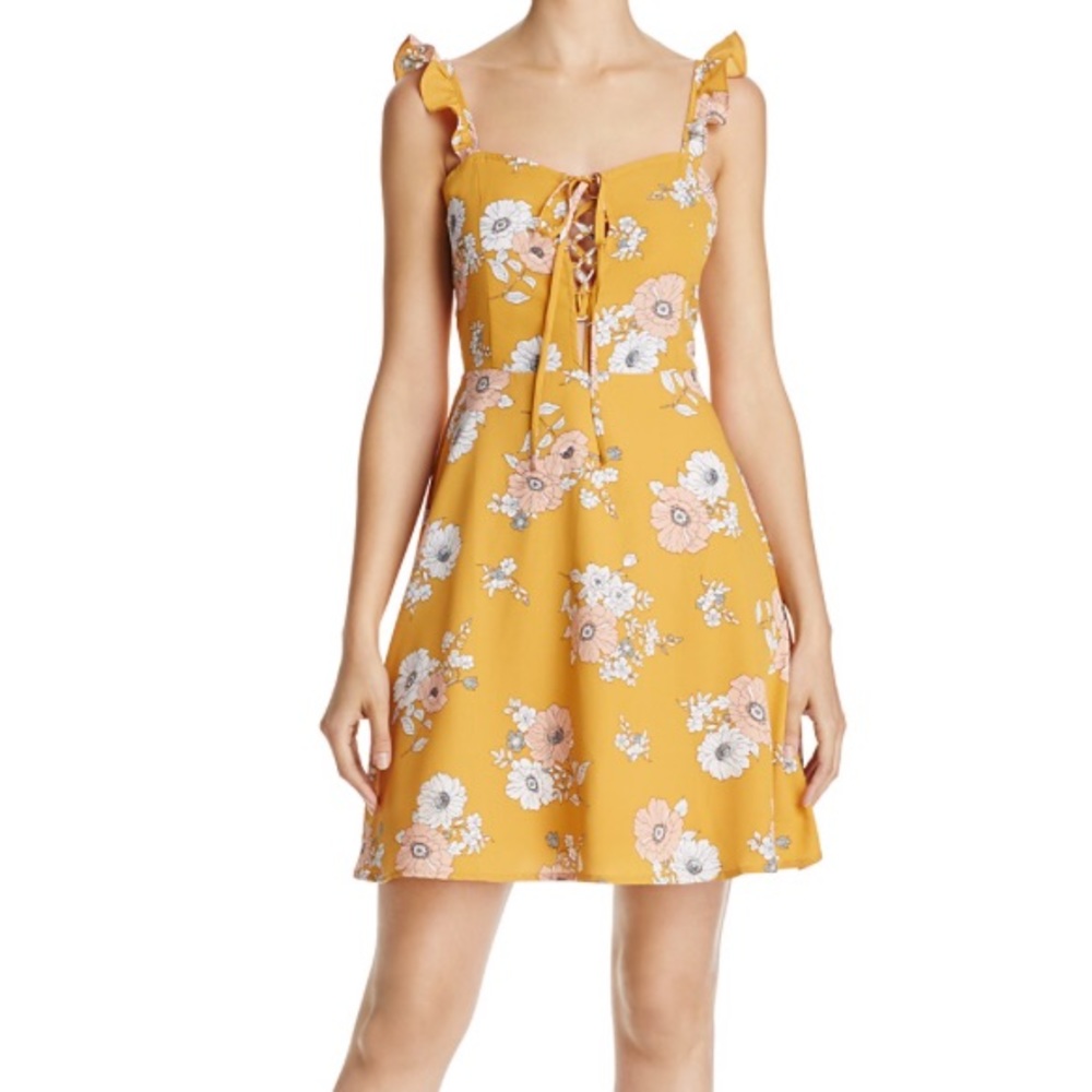 Summer floral dress
